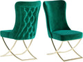 Ottomanson Royal Dining Chairs Set of 6 – Upholstered Tufted Microfiber by Ottomanson