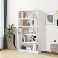 Wooden Bookshelf with Adjustable Shelves, 5 Tier Tall Bookcase by Unknown