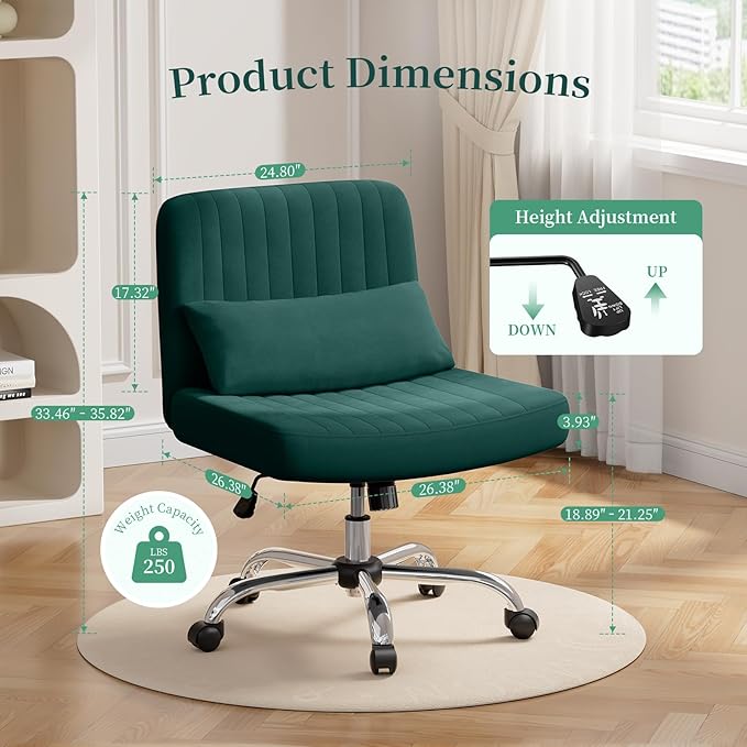 Warmiehomy Criss Cross Office Chair - Image 2