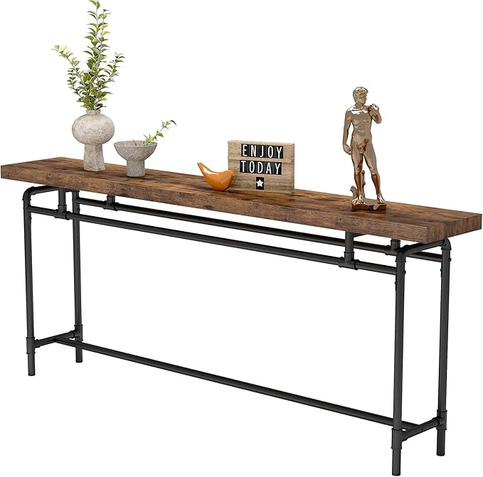 Tribesigns Console Table, 70.9 Inches Extra Long Sofa Table - Image 9