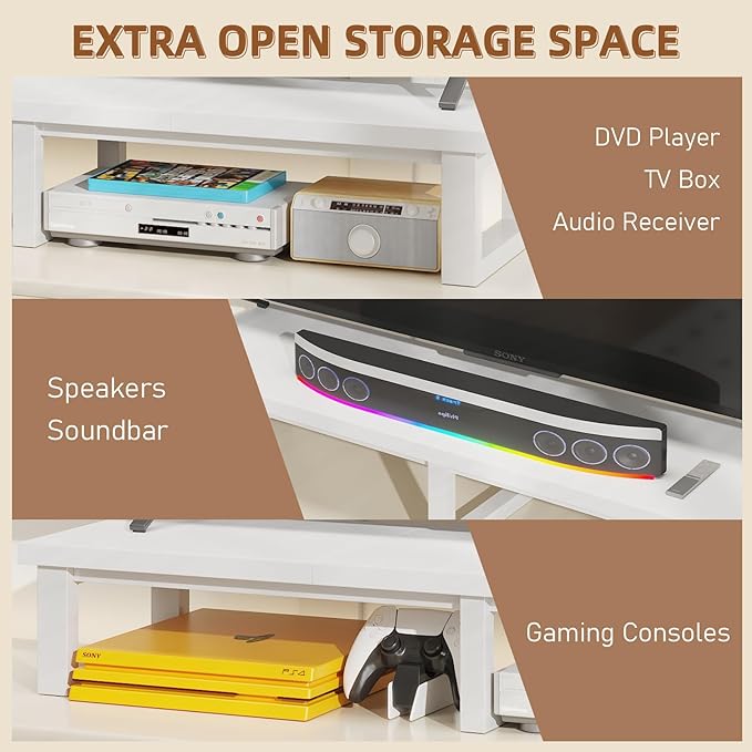 45" Large TV Riser for 32-60 inch TV, TV Riser Stand Shelf - Image 5