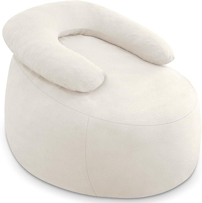 HABUTWAY Bean Bag Chair with U-Shaped Pillow - Image 6