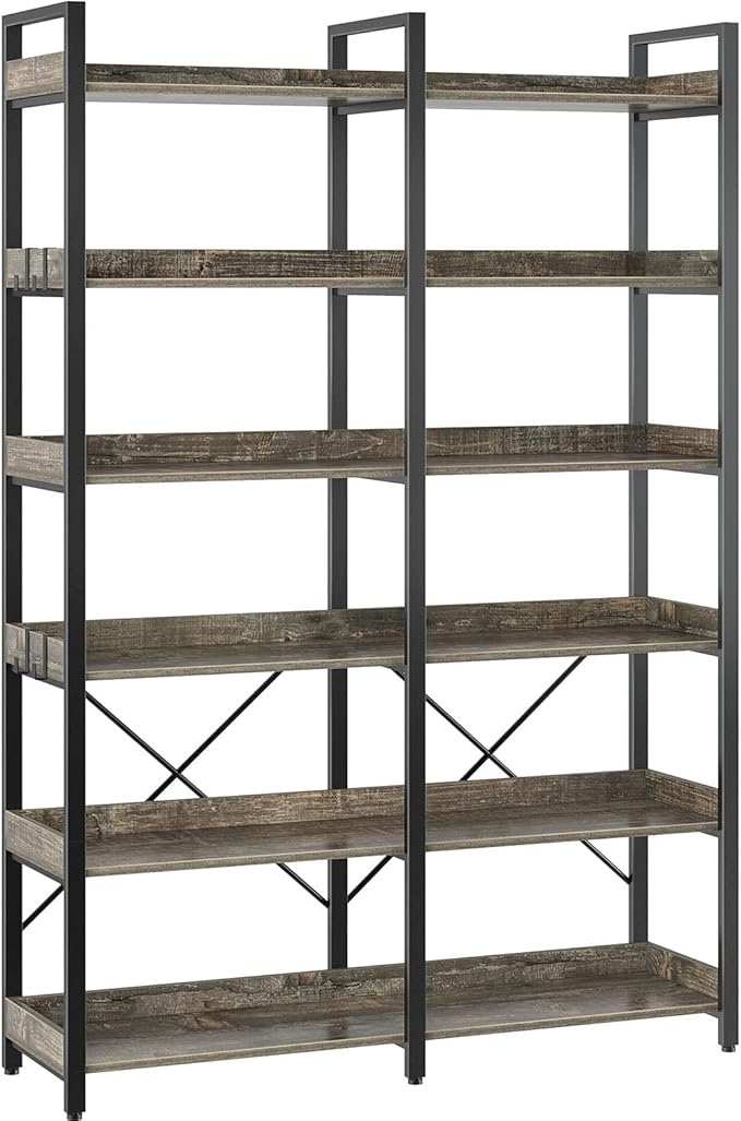 Seventable Bookshelf 6 Tier by Seventable