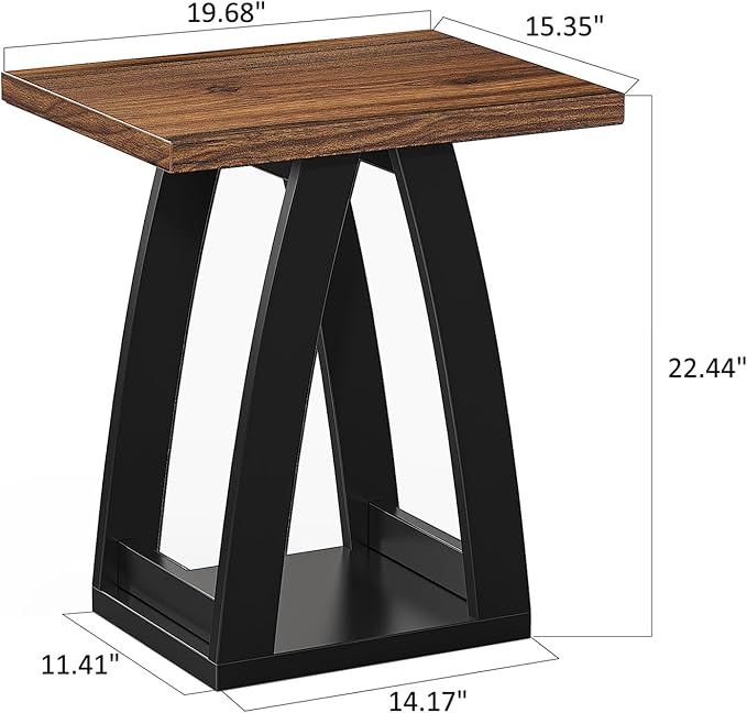End Table, Side Table, Nightstand, Sofa Side Table - Image 3
