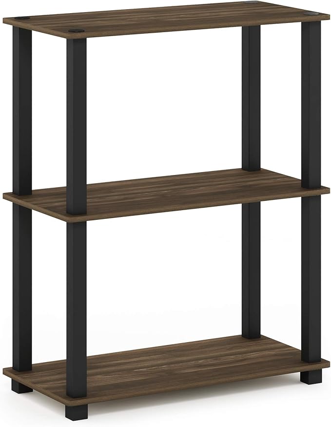 Furinno Turn-S-Tube 3-Tier Compact Multipurpose Shelf Display Rack - Image 4