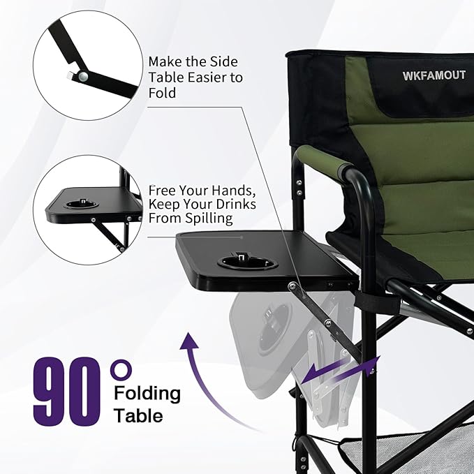 Tall Folding Directors Chair - Image 5