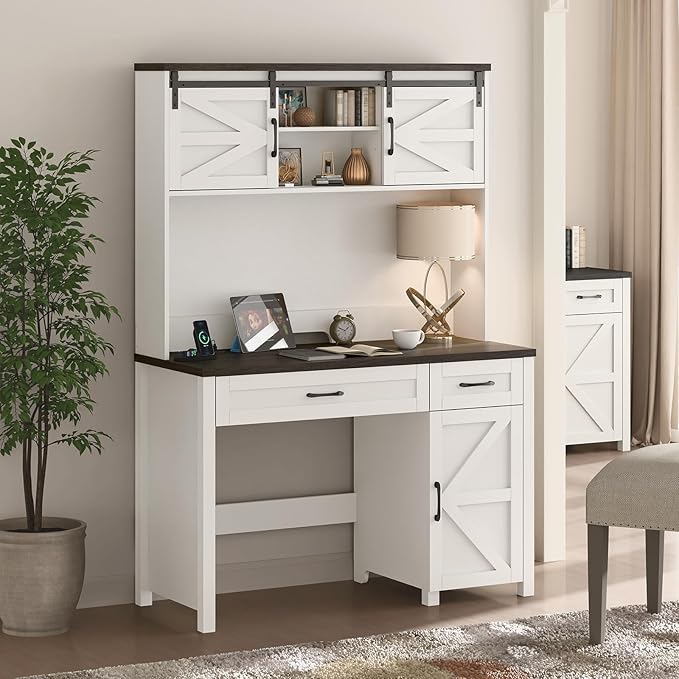 Farmhouse 47" Executive Desk, Computer Desk - Image 8