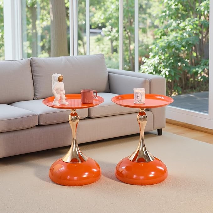 Stylish Hourglass Side Table - Image 3