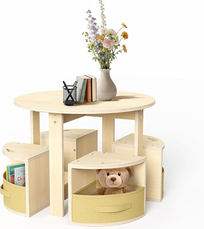 Toddler Table and Chair Set by bbgroundgrm