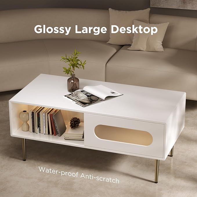 Modern Coffee Table for Living Room - Image 4