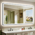 72x40 Inch LED Bathroom Mirror by YEELAIT