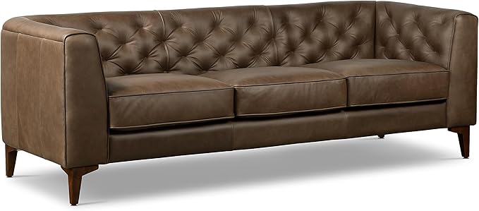 POLY & BARK Essex Leather Couch - Image 4