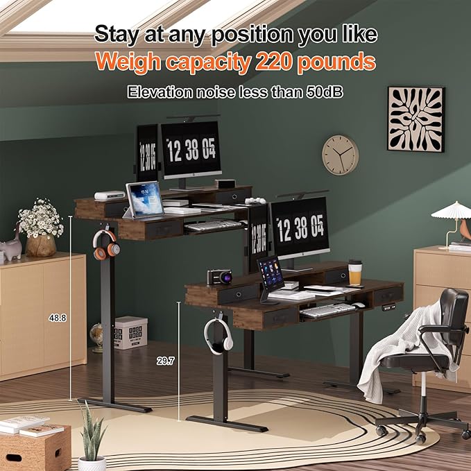 Electric Standing Desk, Adjustable Desk - Image 7