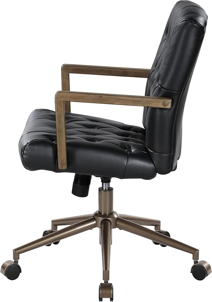 OSP Home Furnishings Waltham Adjustable Height and Tilt, Swivel Home Office - Image 3