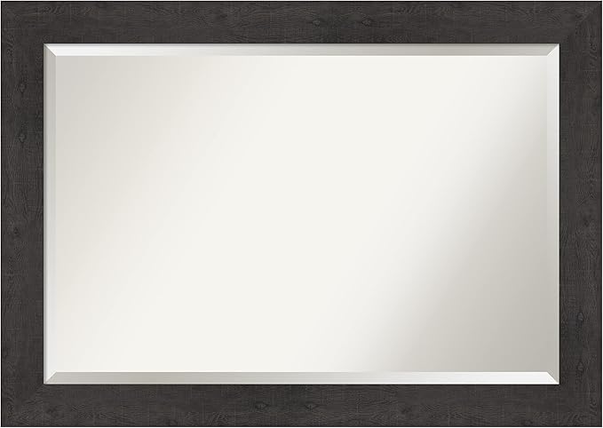 Amanti Art Brown Bathroom Mirror by AmantiArt