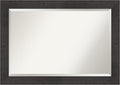 Amanti Art Brown Bathroom Mirror by AmantiArt