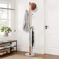 Wooden Coat Rack Freestanding, Vintage Coat Racks by VKETU