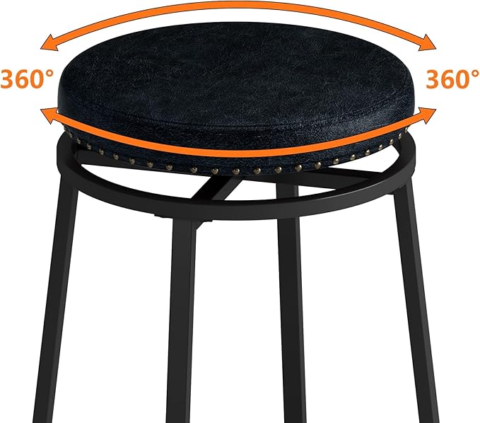 KEIKI 60.24” Long Bar High Top Dining Table and 3 Stools Chairs Set - Image 6