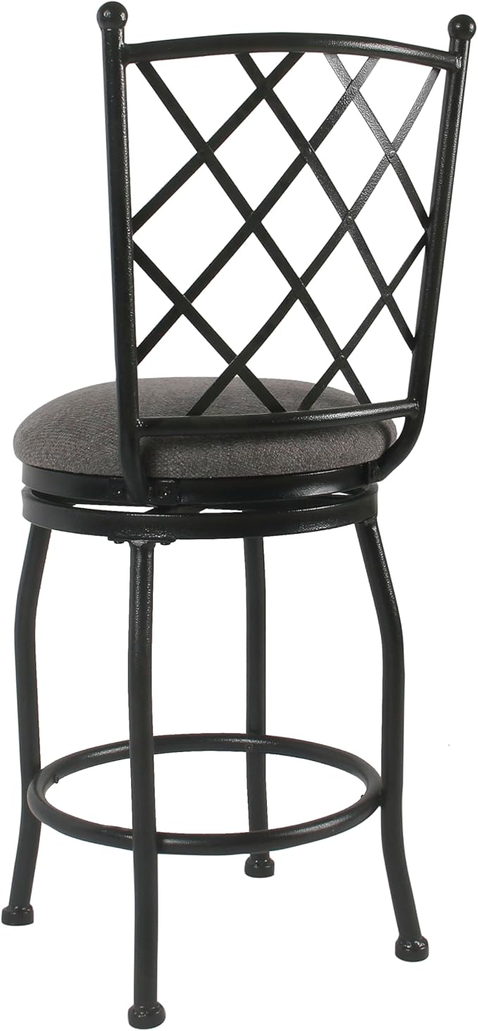 HomePop Home Decor | Metal Counter Height Bar Stools | 24" Bar Stools - Image 6