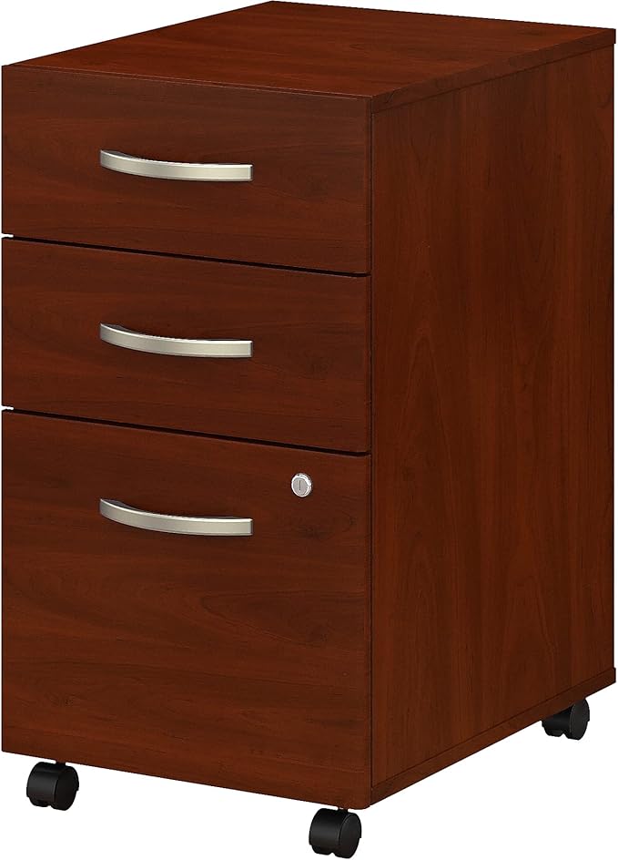 Bush Business Furniture 3 Drawer Mobile File Cabinet by BushBusinessFurniture