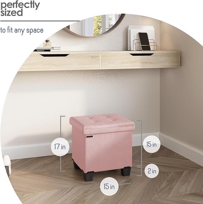 STORAGEBUD Storage Ottoman Cube - Image 8