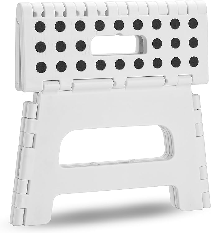 Handy Laundry - Folding Step Stool - Sturdy Enough Collapsible Stool to Support - Image 3
