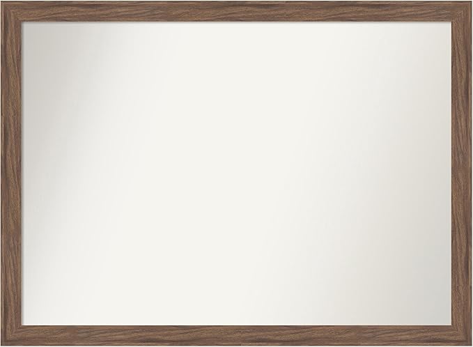 Amanti Art Brown Bathroom Mirror by AmantiArt
