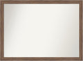 Amanti Art Brown Bathroom Mirror by AmantiArt
