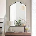 Black Decorative Wall Mirror, Traditional Framed Wall Mirror by AutdotWallMirrors