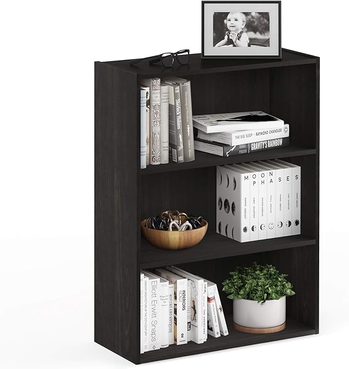 Furinno Pasir 3-Tier Open Shelf Bookcase by Furinno-FitsYourSpaceFitsYourBudget