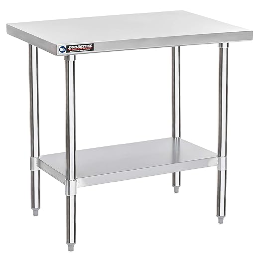 DuraSteel 24x36 Stainless Steel Work Table by DuraSteel