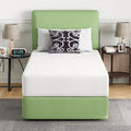 FDW | 10 Inch Twin Mattress | Medium Firm | Gel Memory Foam Mattress | White | by FDW