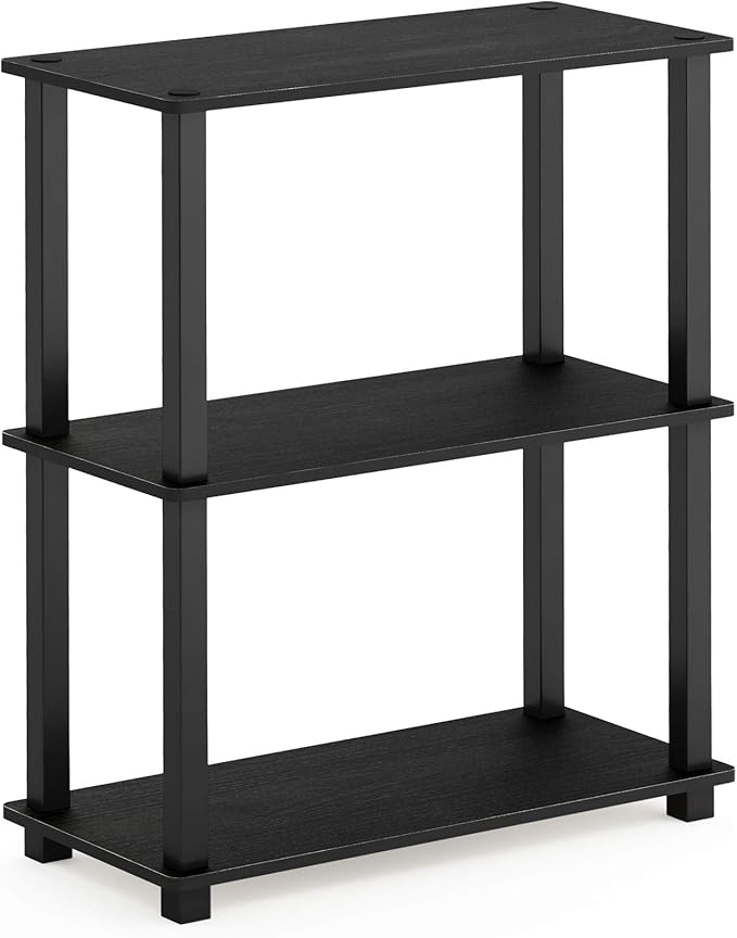 Furinno Turn-S-Tube 3-Tier Compact Multipurpose Shelf Display Rack - Image 5