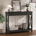 Treocho Black Console Table by Treocho