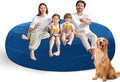 7FT Bean Bag Chair with Ultra Soft Velvet Cover Bean Bag Sofa with Memory Foam by Unknown