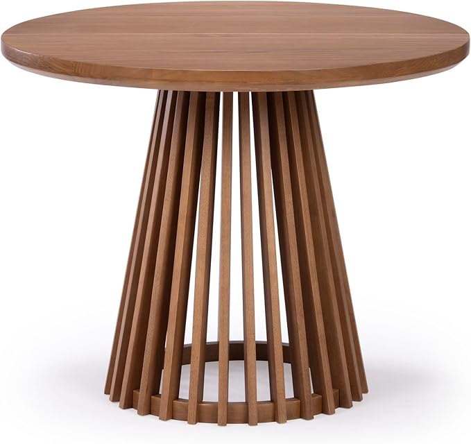 Plank+Beam Lido Round Dining Table, Minimalist Kitchen Table - Image 3