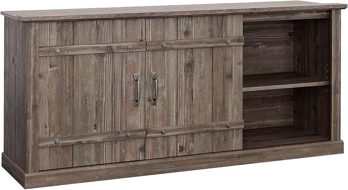 Sauder Entertainment Credenza, Pebble Pine Finish by SAUDER%C2%AE