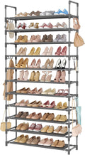 11 Tiers Tall Shoe Rack Holds 55 Pairs of Shoes by LANTEFULforTidyingHouse