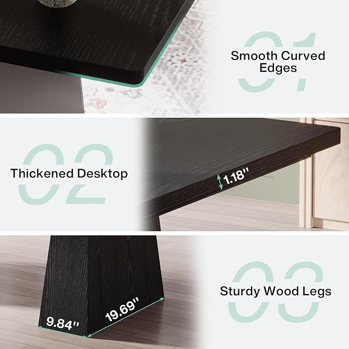 Tribesigns 63-Inch Executive Desk, Large Office Computer Desk - Image 7