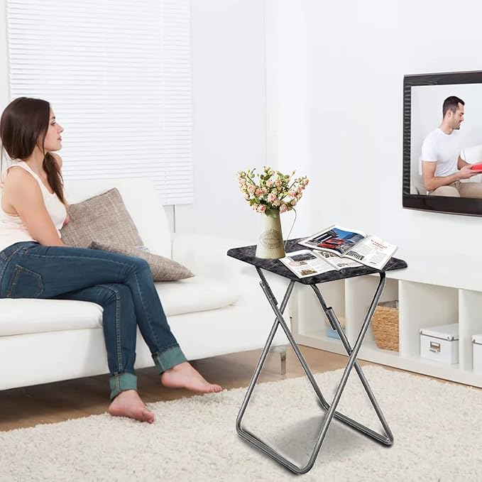 Garden 4 you Folding TV Tray Table, TV Dinner Table - Image 2