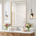 Melodieux Wall Vanity Bathroom Mirror by Melodieux
