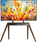 unho Art TV Floor Stand for 40 55 65 75 85 86 Inch TVs, Heavy Duty TV Stand by unho