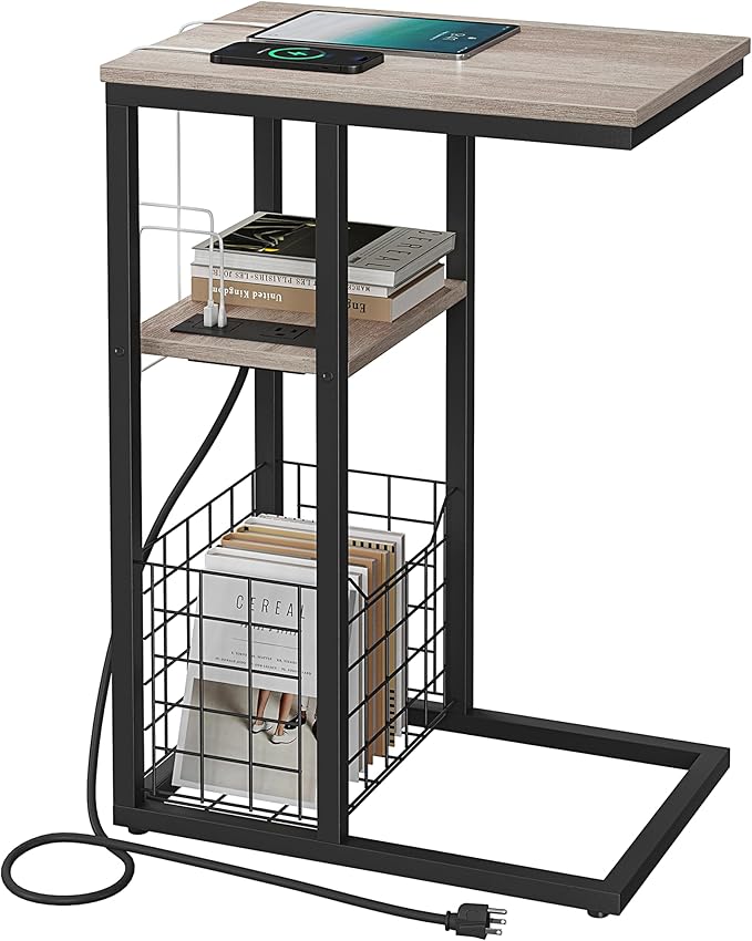 Vagusicc C Shaped End Table by Vagusicc