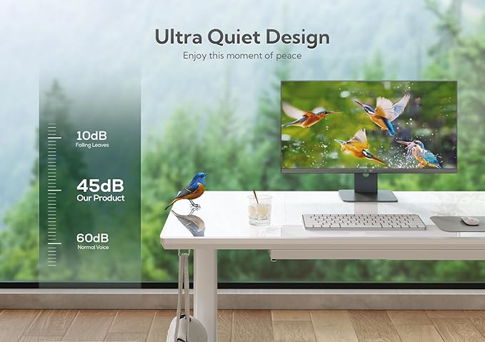 INNOVAR Wireless Charging Standing Desk - Image 6