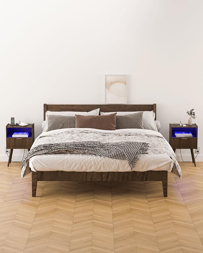 Nightstand, Modern Bedside Table - Image 7