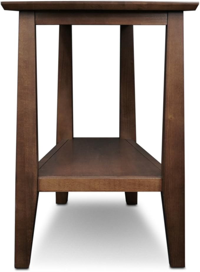Delton 24 in. Solid Wood Recliner Wedge Side End Side Table - Image 6