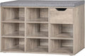 DINZI LVJ Shoe Bench, Entryway Storage Bench by DINZILVJ
