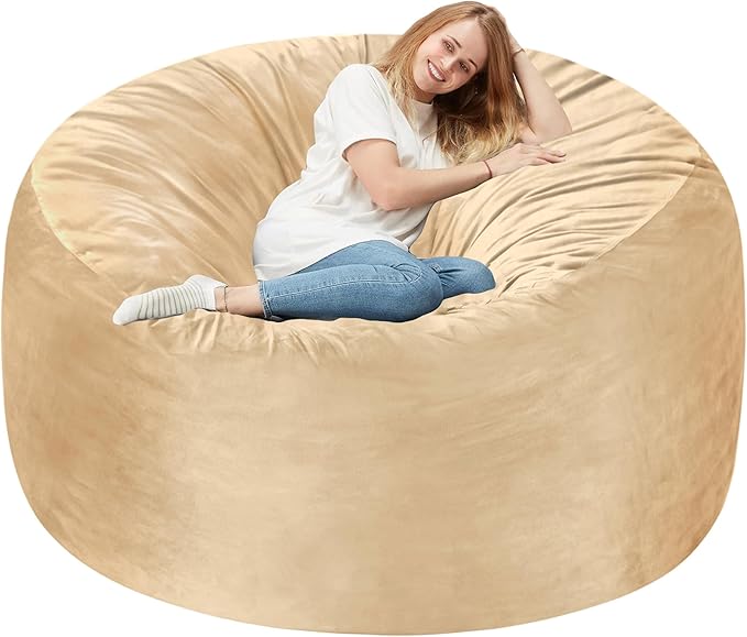 Homguava 6FT Bean Bag Chair Giant BeanBag by Homguava