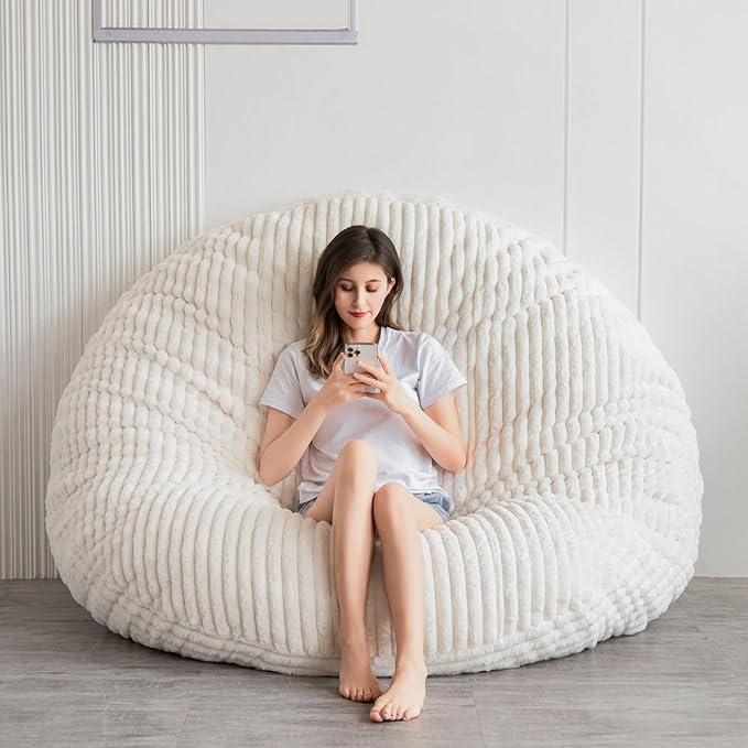BYBYME 3 in 1 Bean Bag Chairs, Bean Bag Bed by BYBYME