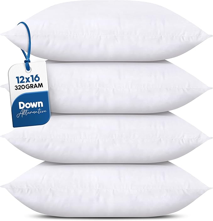 Utopia Bedding Throw Pillows, 12 x 16 Inches Pillows by UTOPIABEDDING
